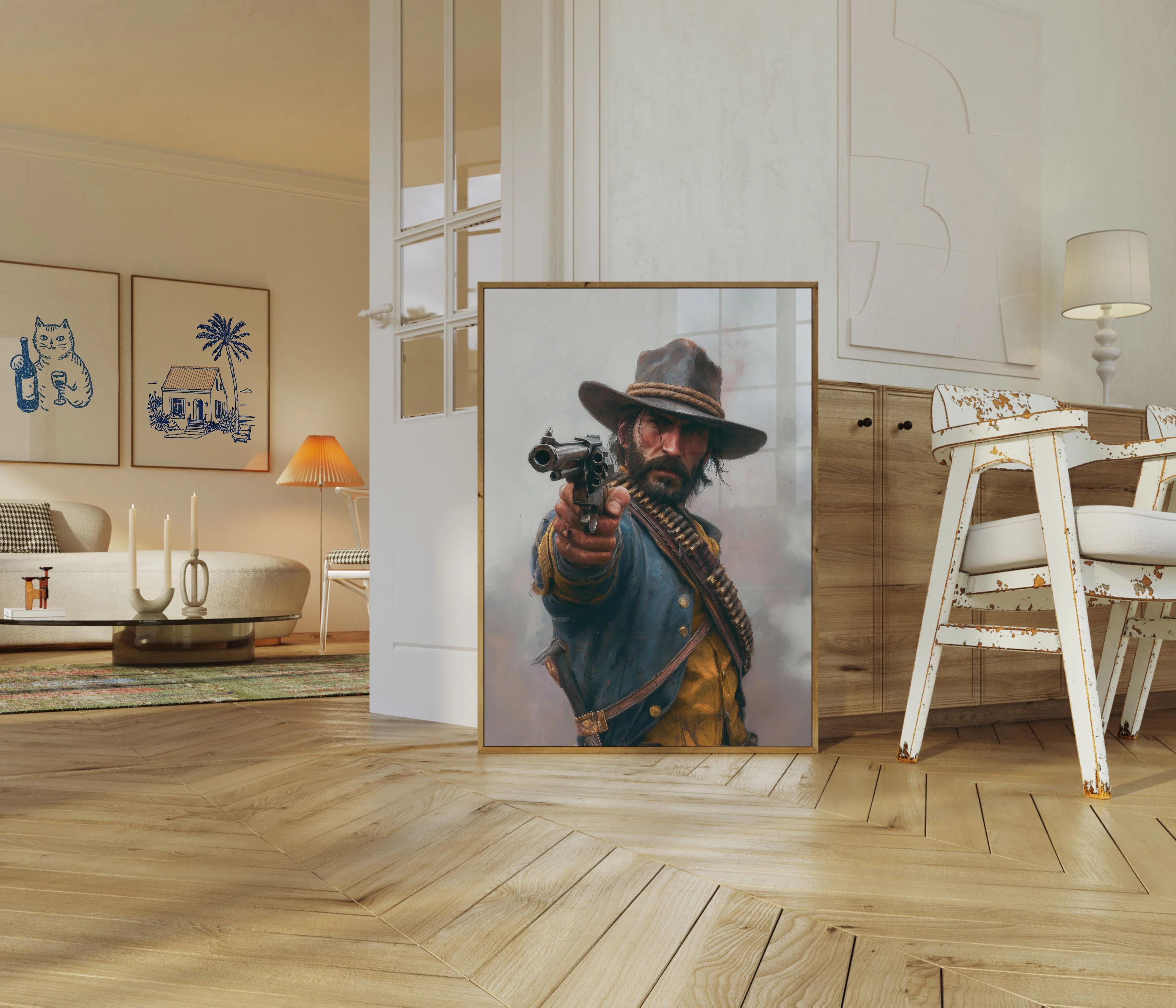 Wild West Gunslinger Poster - Image 5