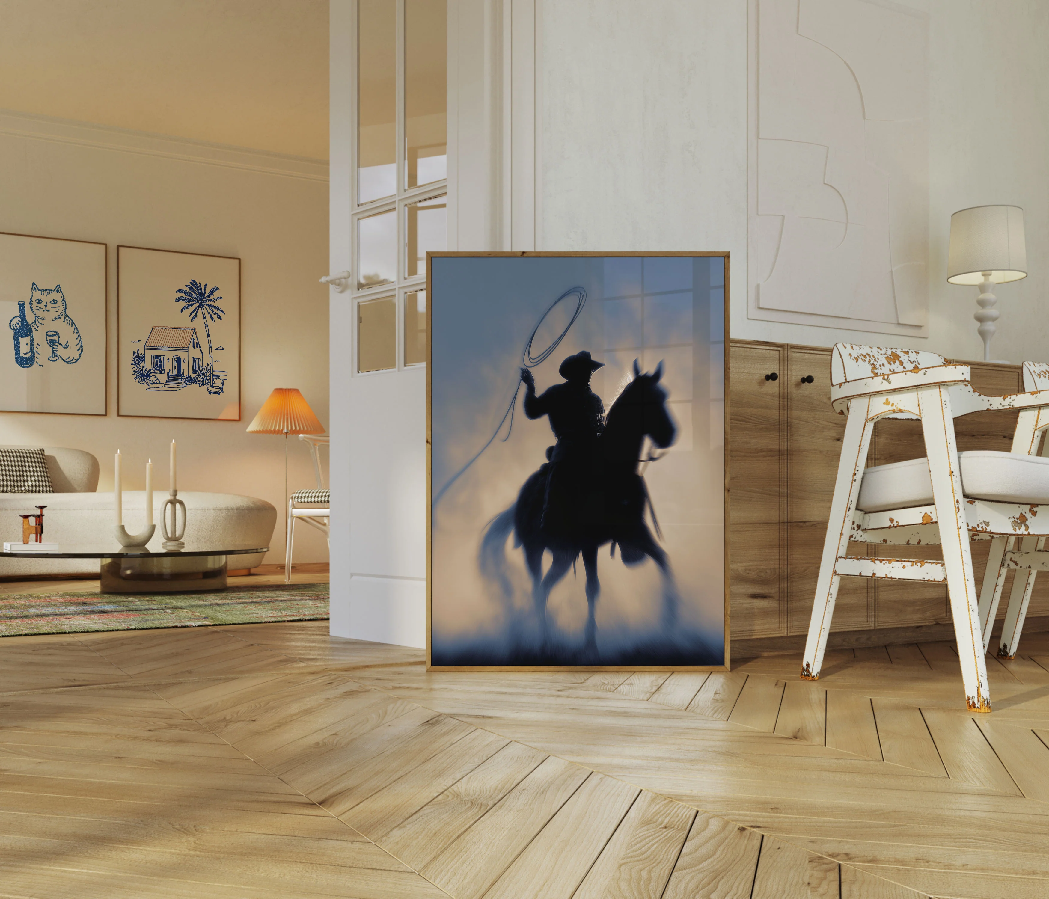 Wild West Lasso Rider Poster - Image 5