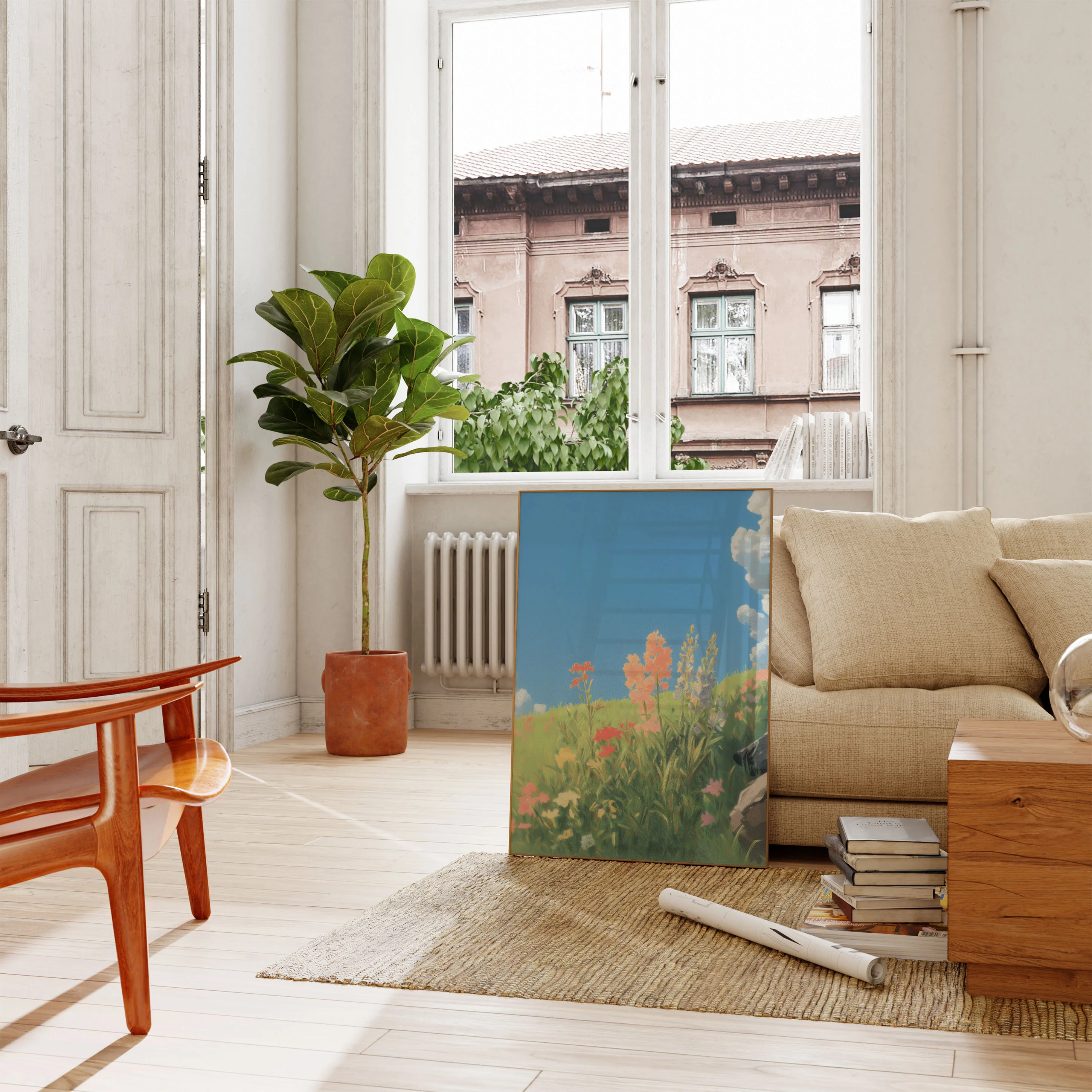 Wildflower Meadow Summer Poster - Image 2