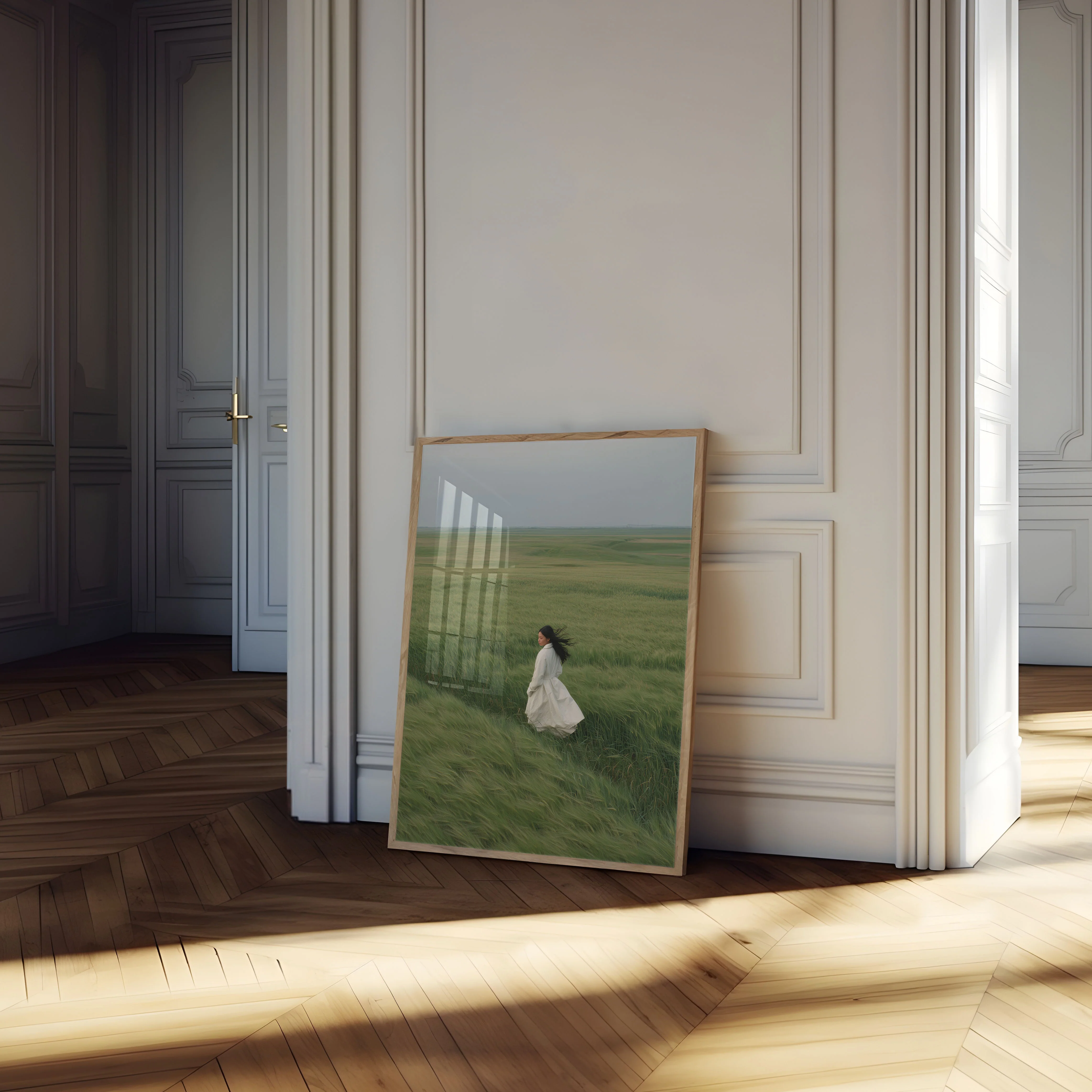 Wind in Green Fields Poster - Image 4