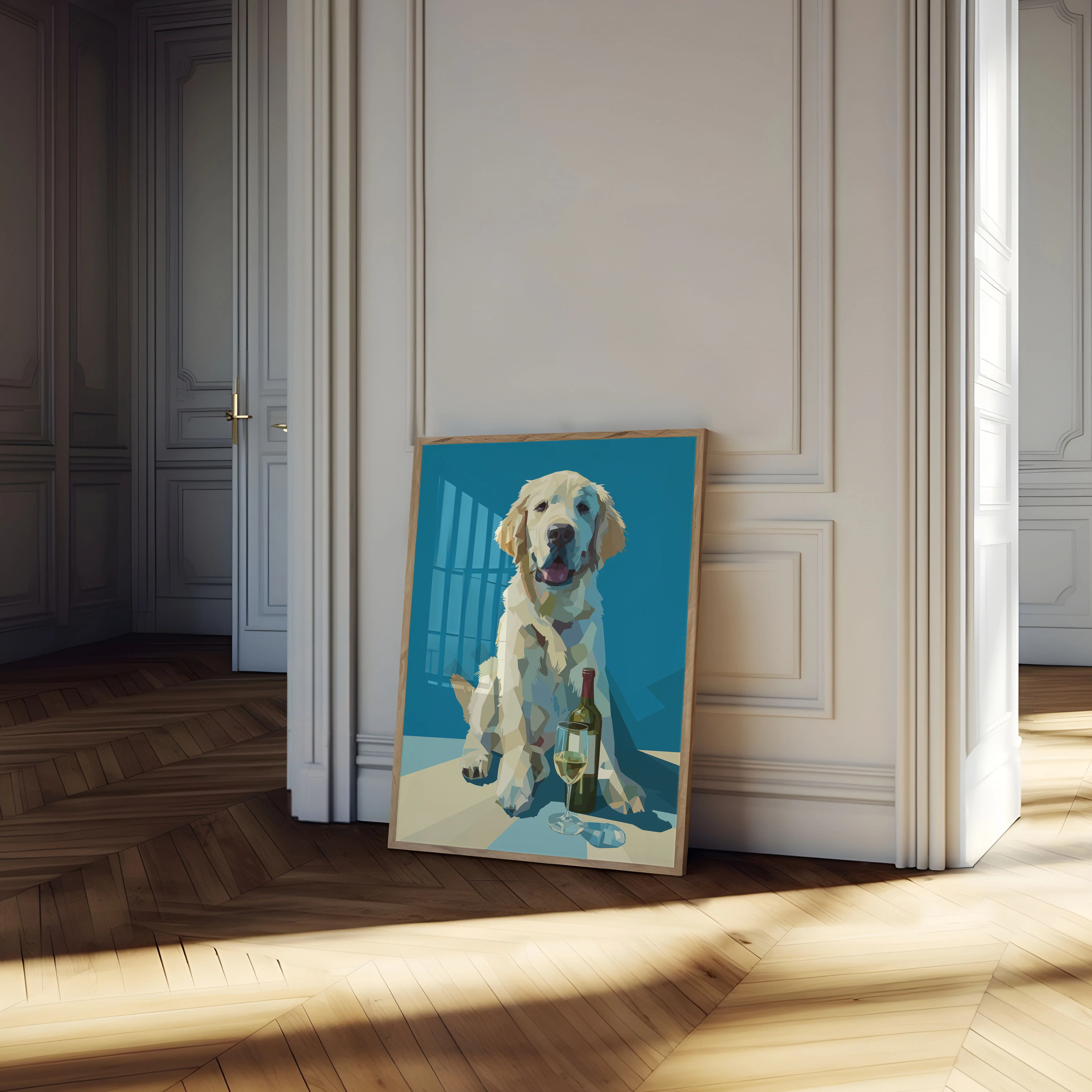 Wine and Canine Companion Poster - Image 4