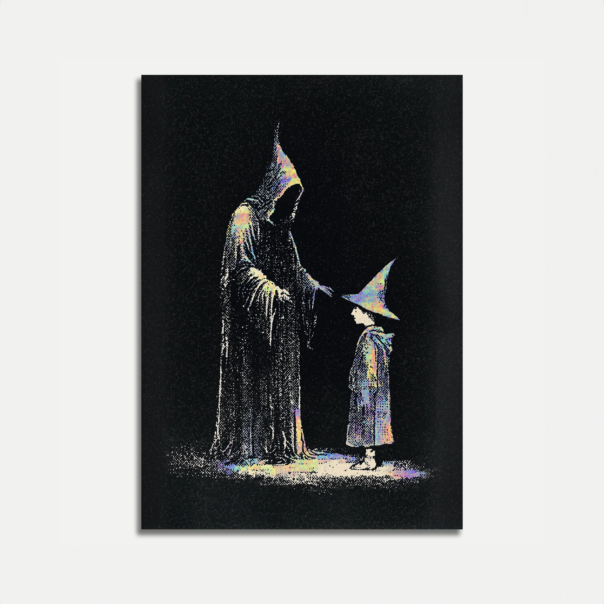 Wizard and Young Apprentice Poster