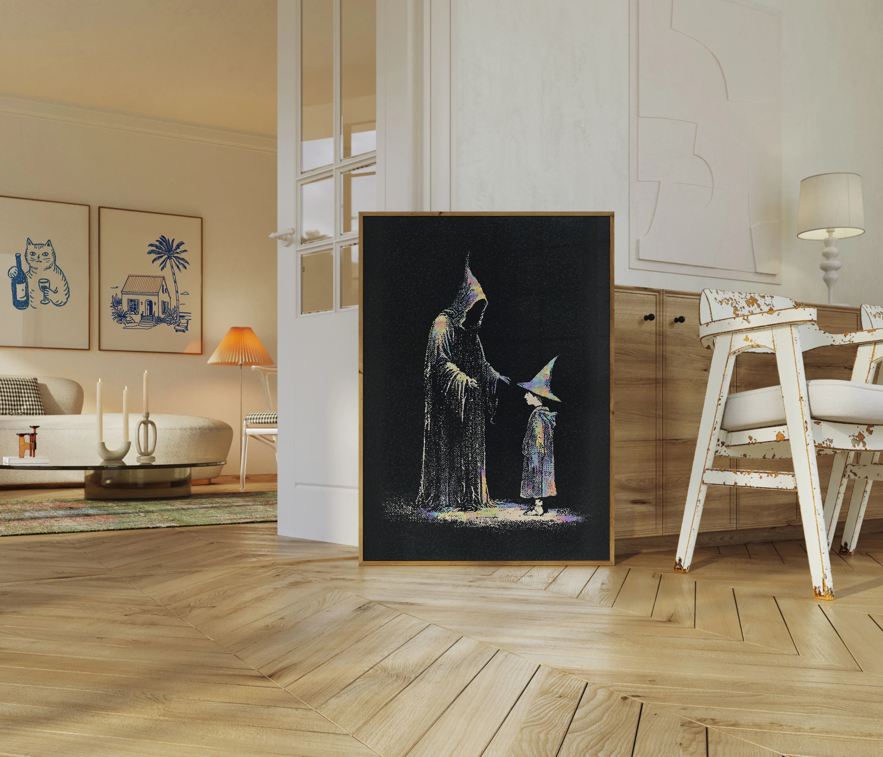 Wizard and Young Apprentice Poster - Image 5