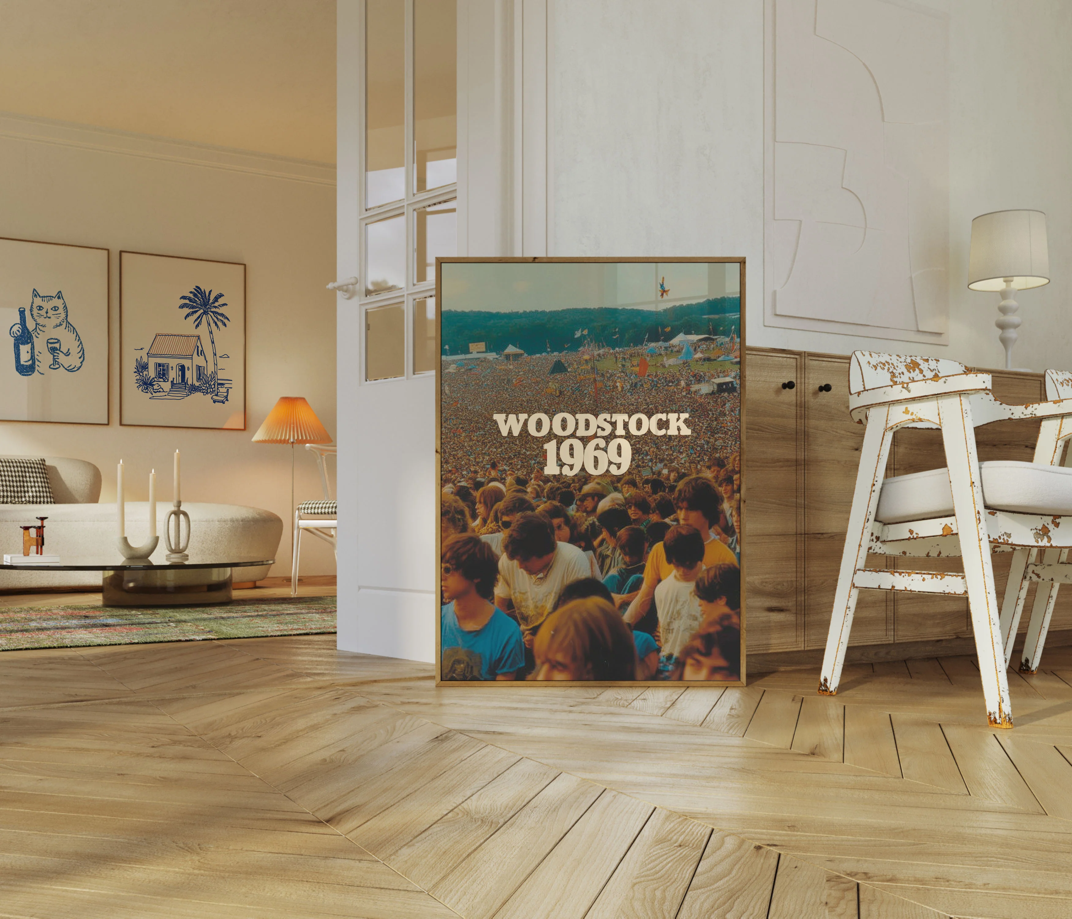 Woodstock 1969 Music Festival Poster - Image 5
