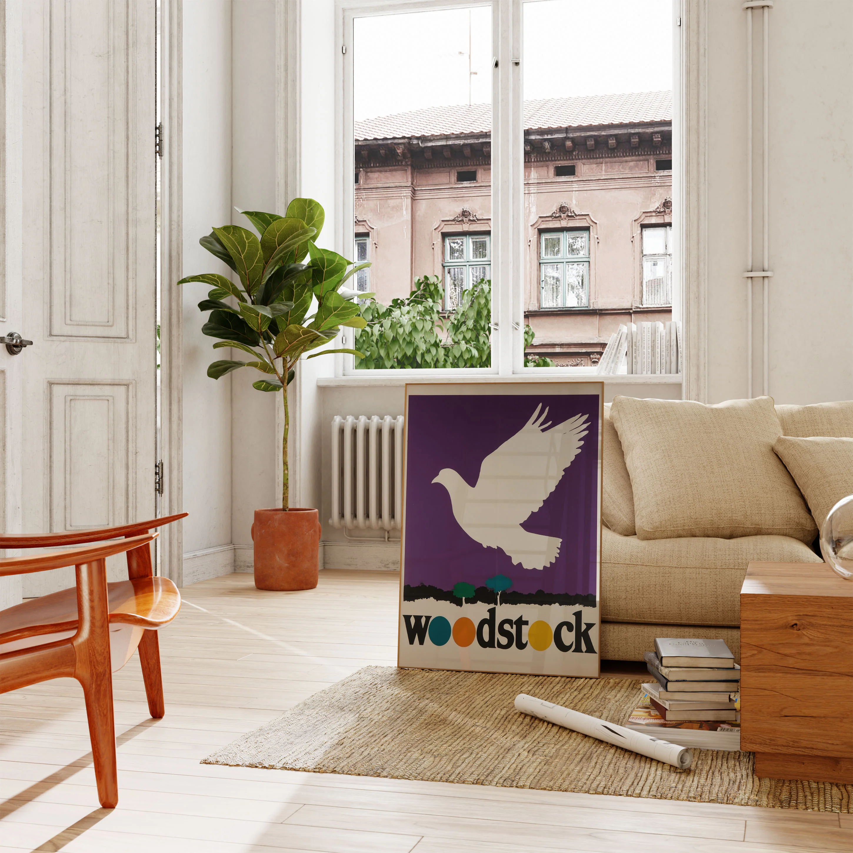 Woodstock Dove of Peace Poster - Image 2