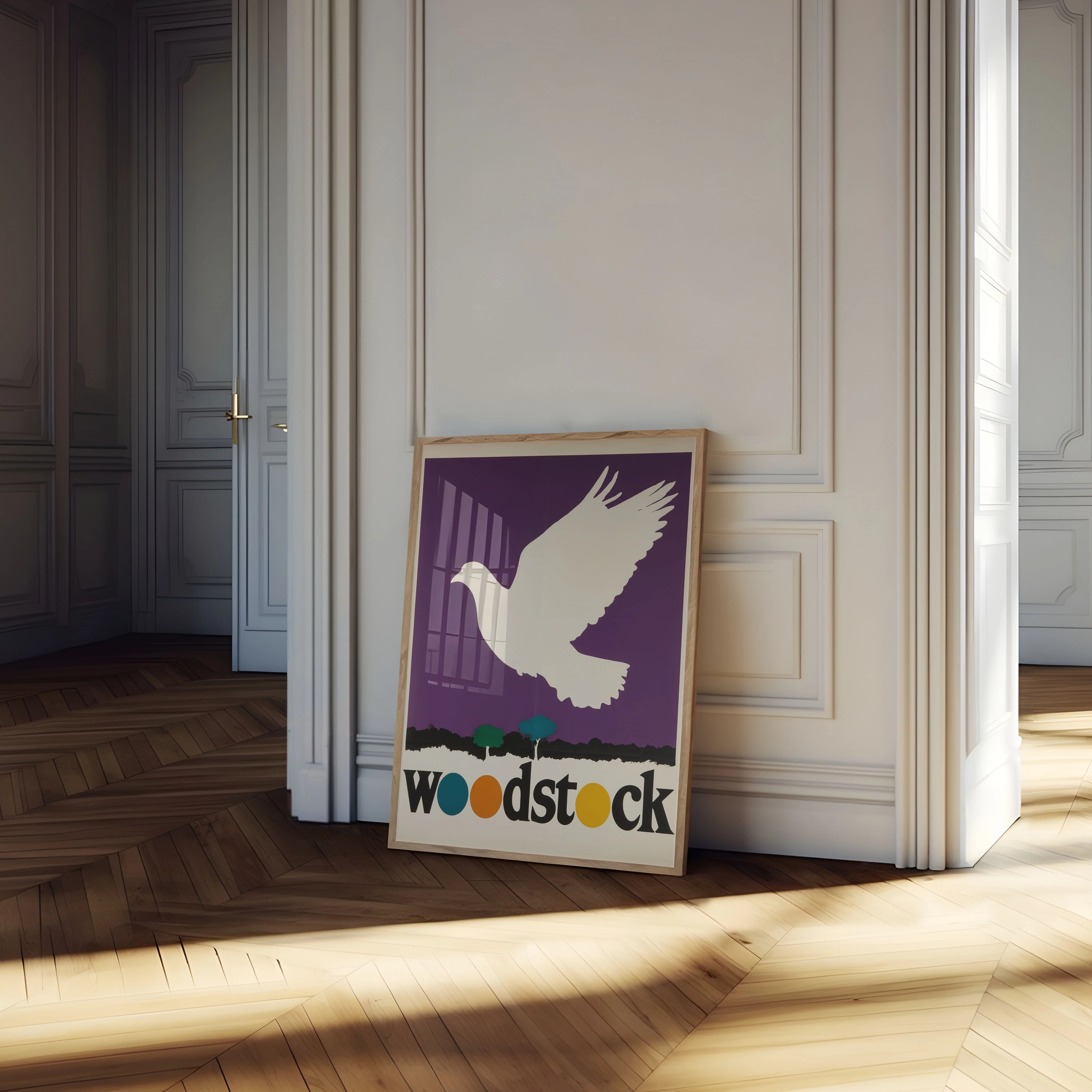 Woodstock Dove of Peace Poster - Image 4