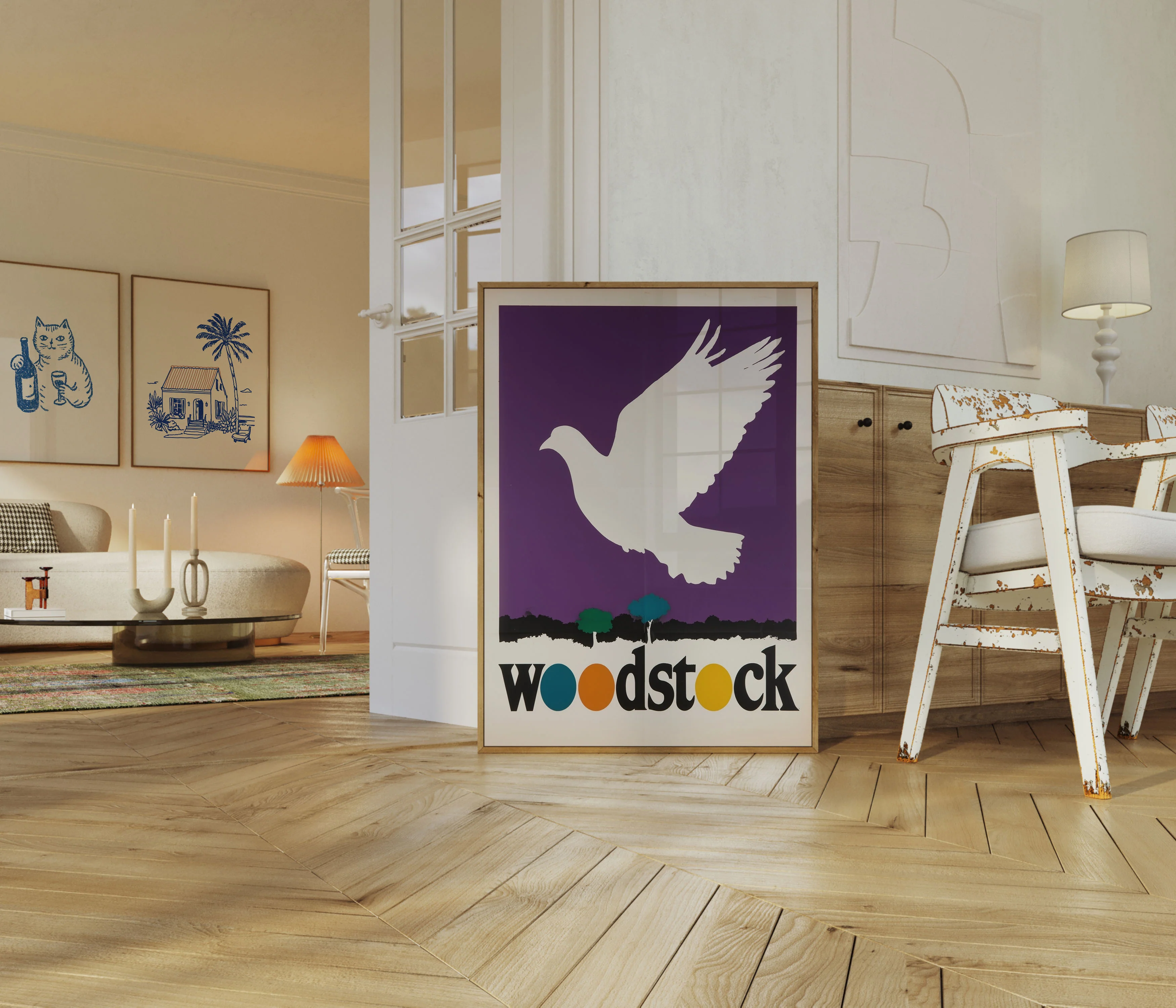Woodstock Dove of Peace Poster - Image 5