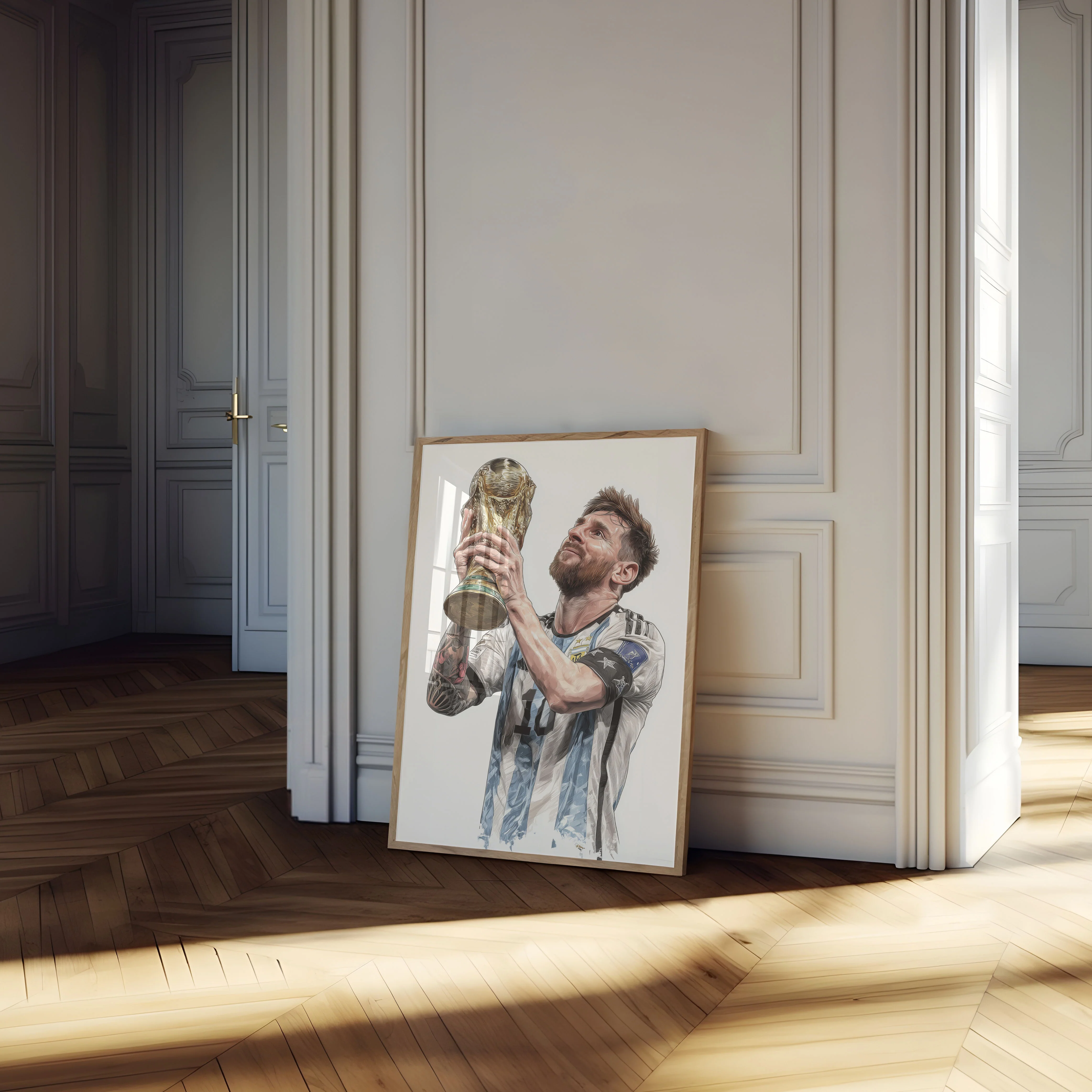 World Cup Champion Messi Poster - Image 4