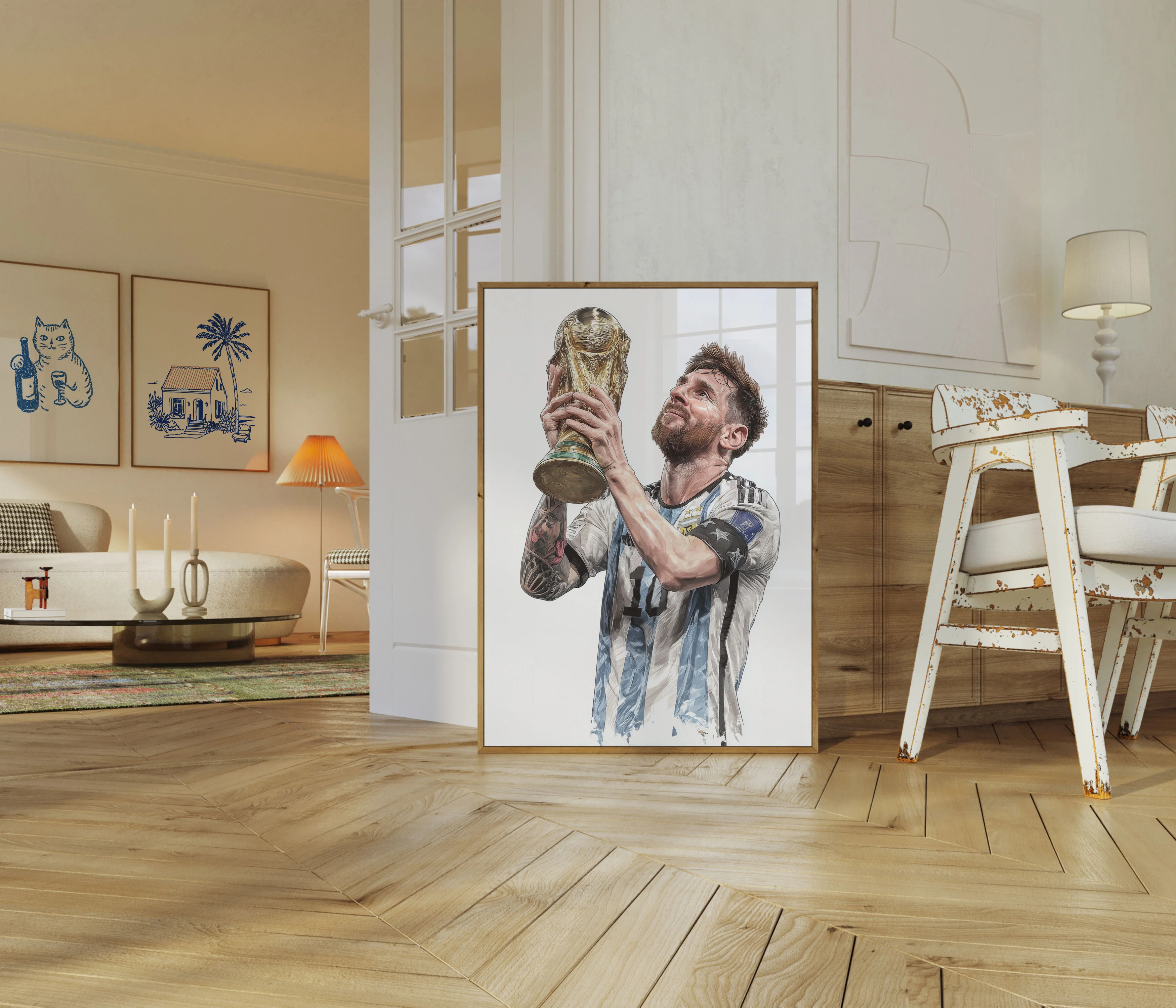 World Cup Champion Messi Poster - Image 5