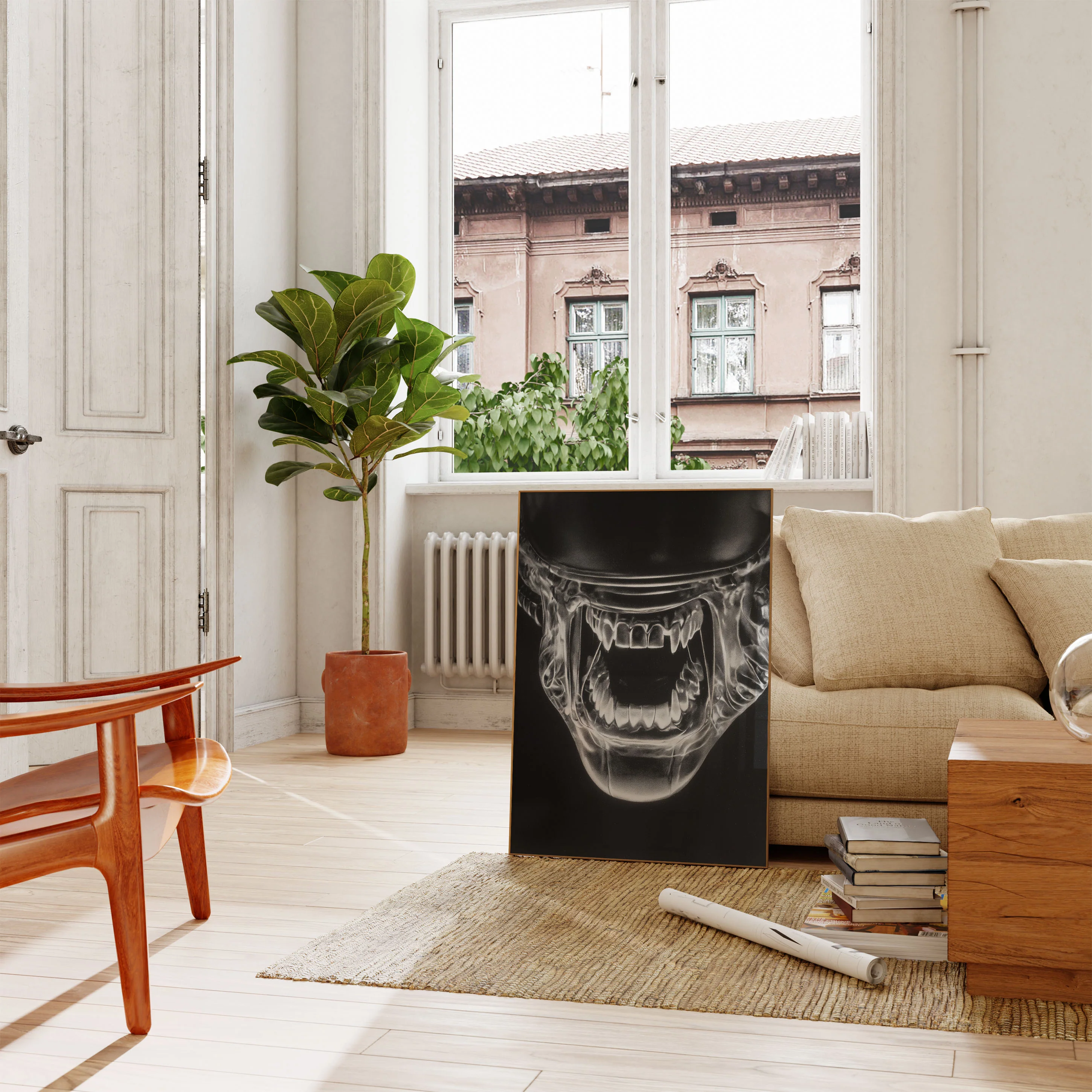 Xenomorph Alien Teeth Poster - Image 2