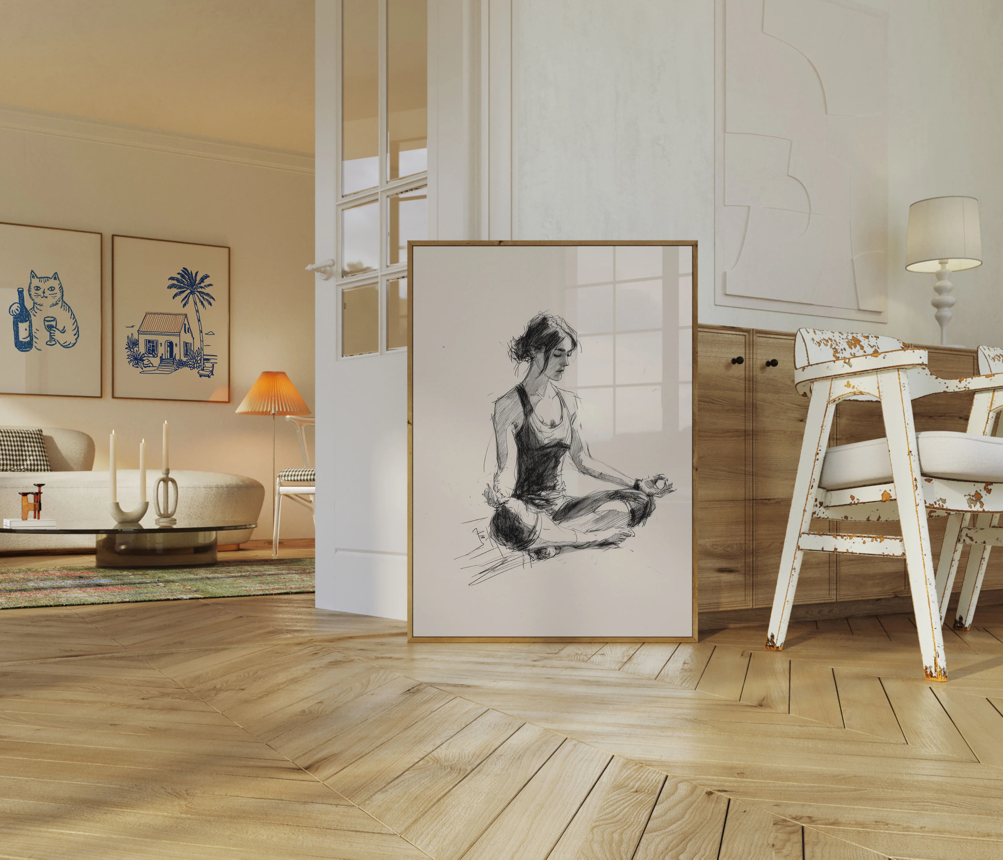 Zen Meditation Yoga Poster - Image 5
