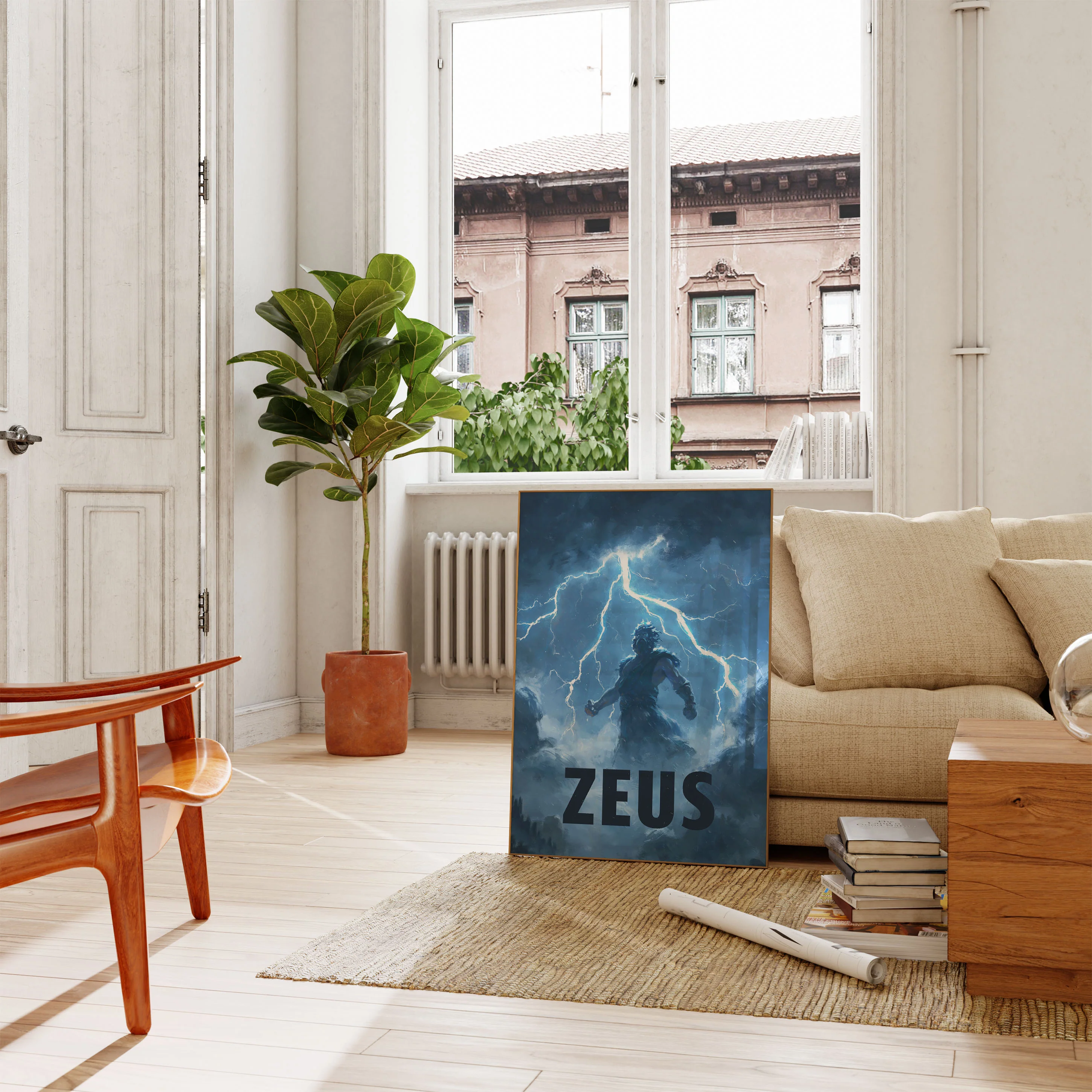 Zeus God of Thunder Poster - Image 2