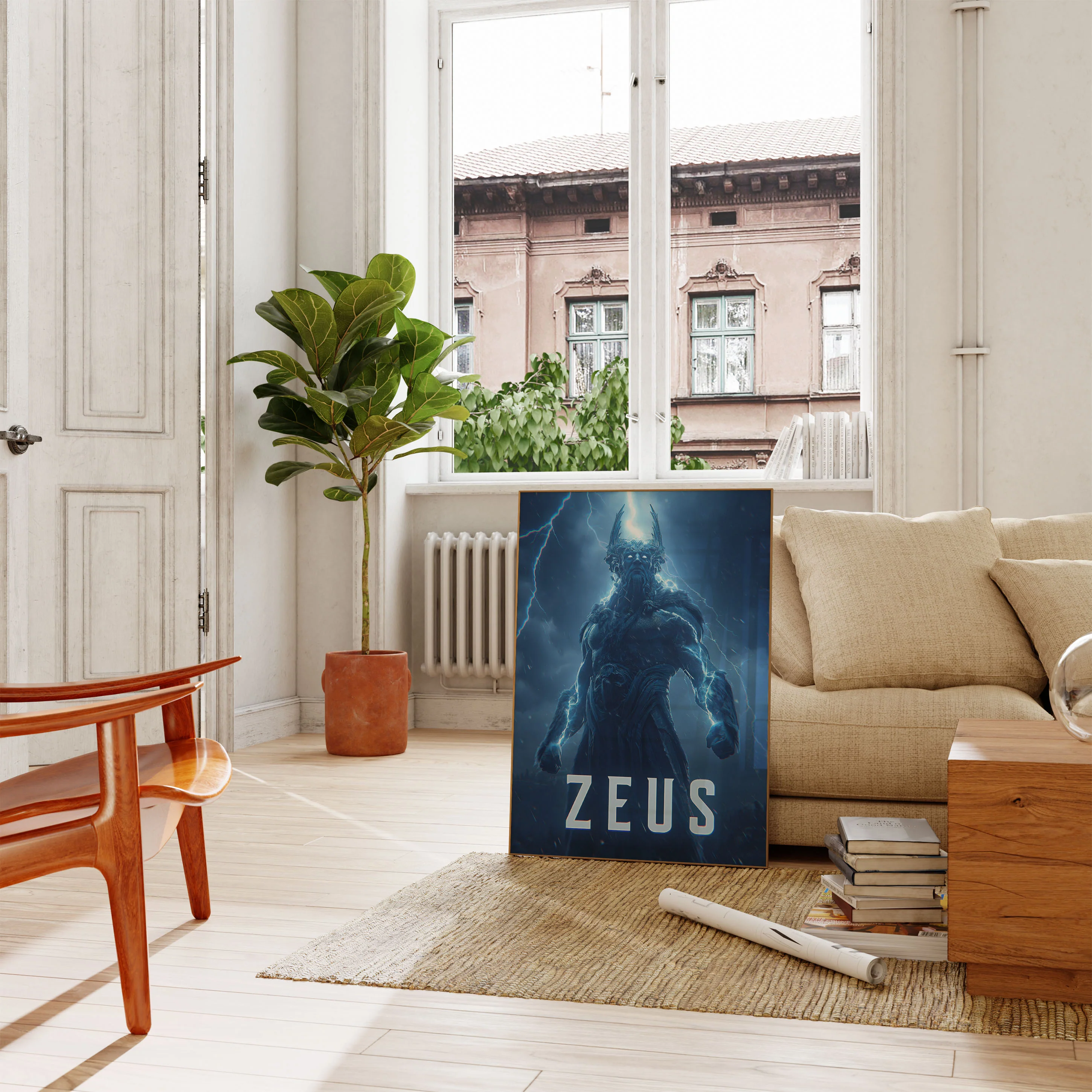 Zeus God of Thunder Poster - Image 2