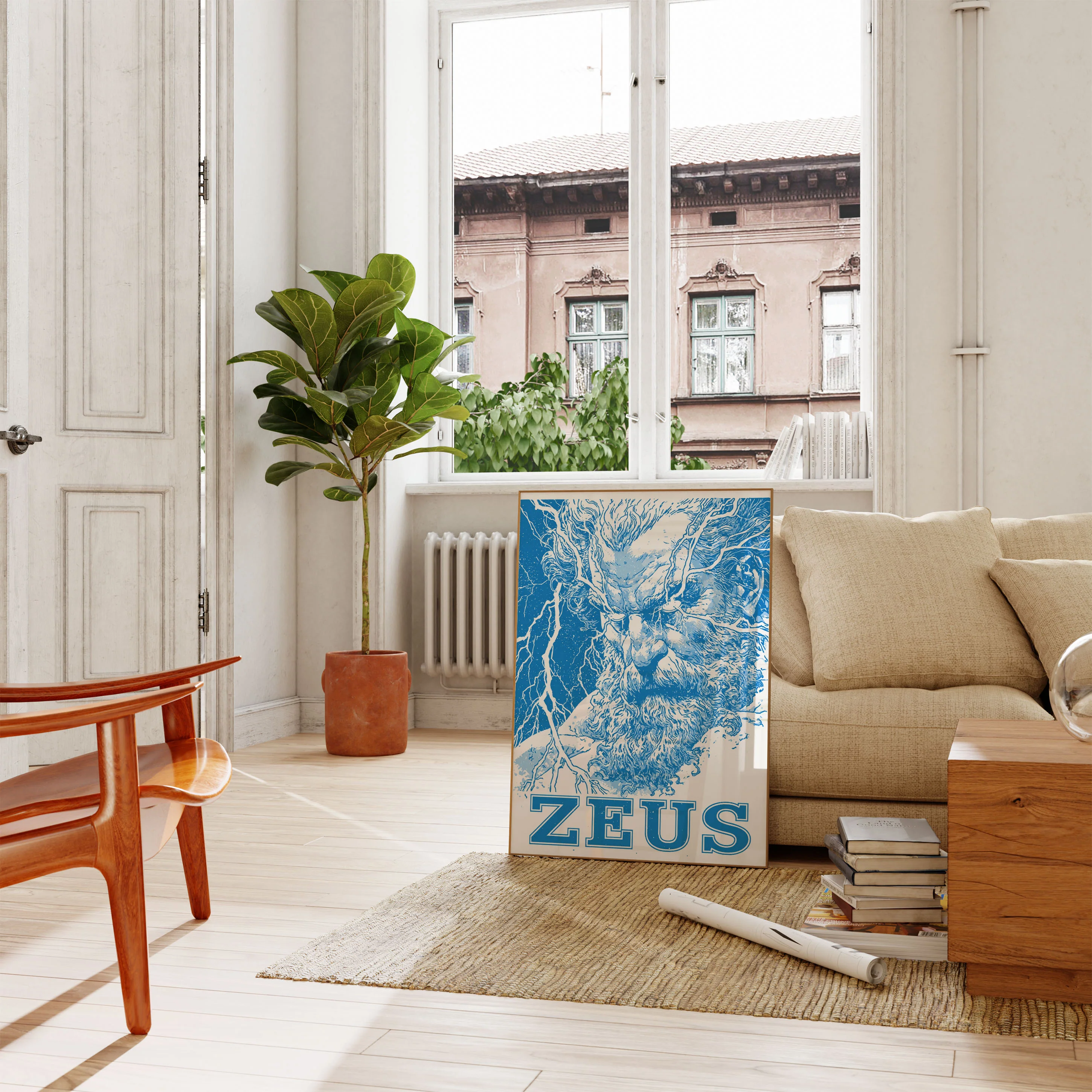 Zeus God of Thunder Poster - Image 2