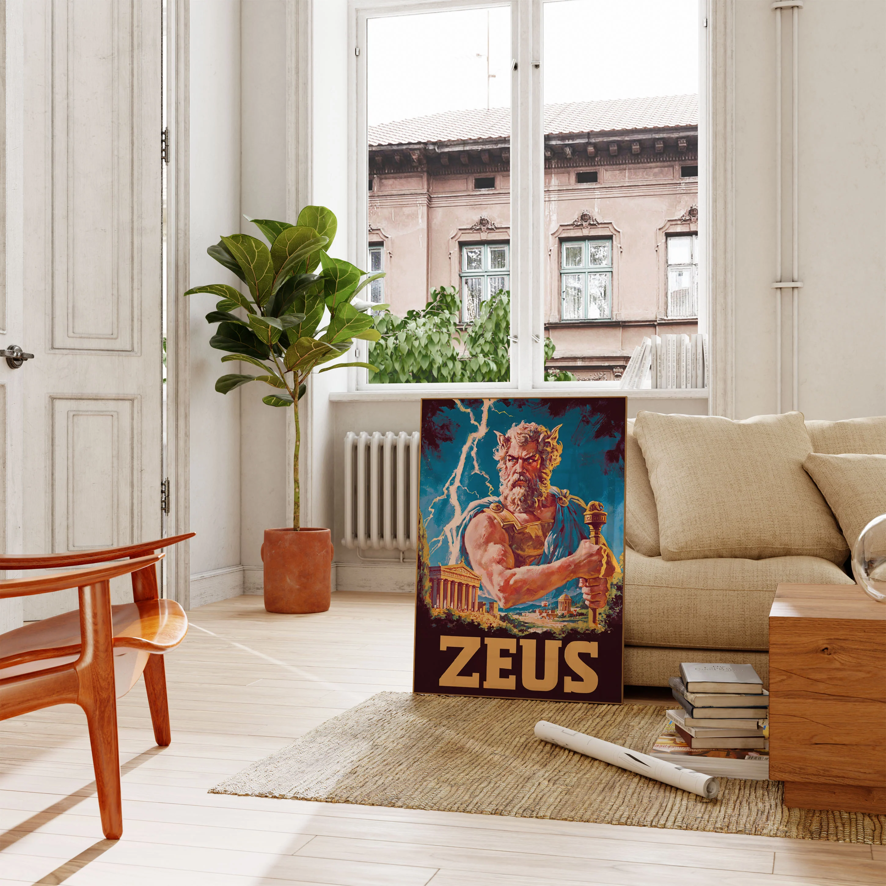 Zeus King of Gods Poster - Image 2