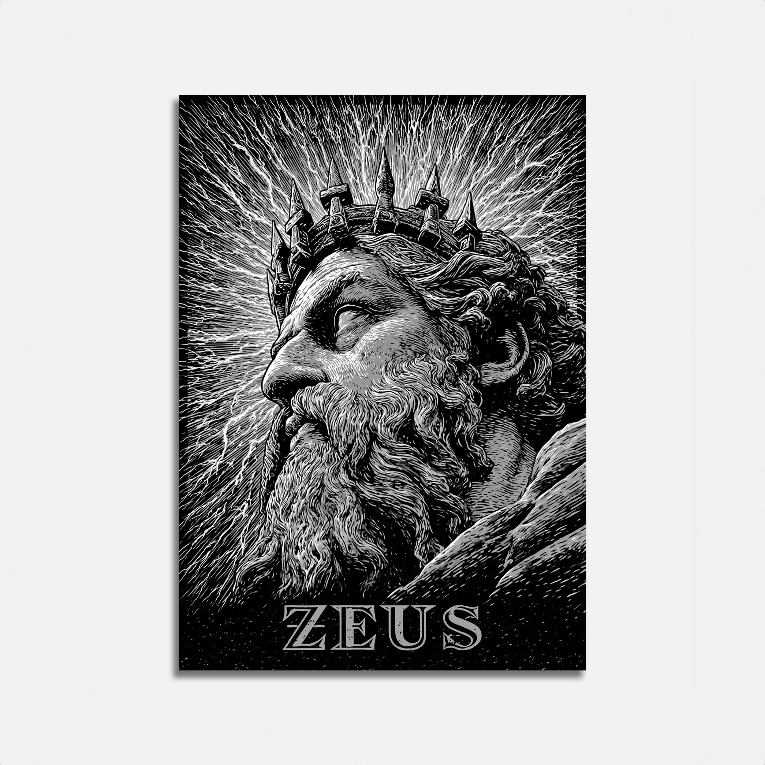 Zeus King of Gods Poster