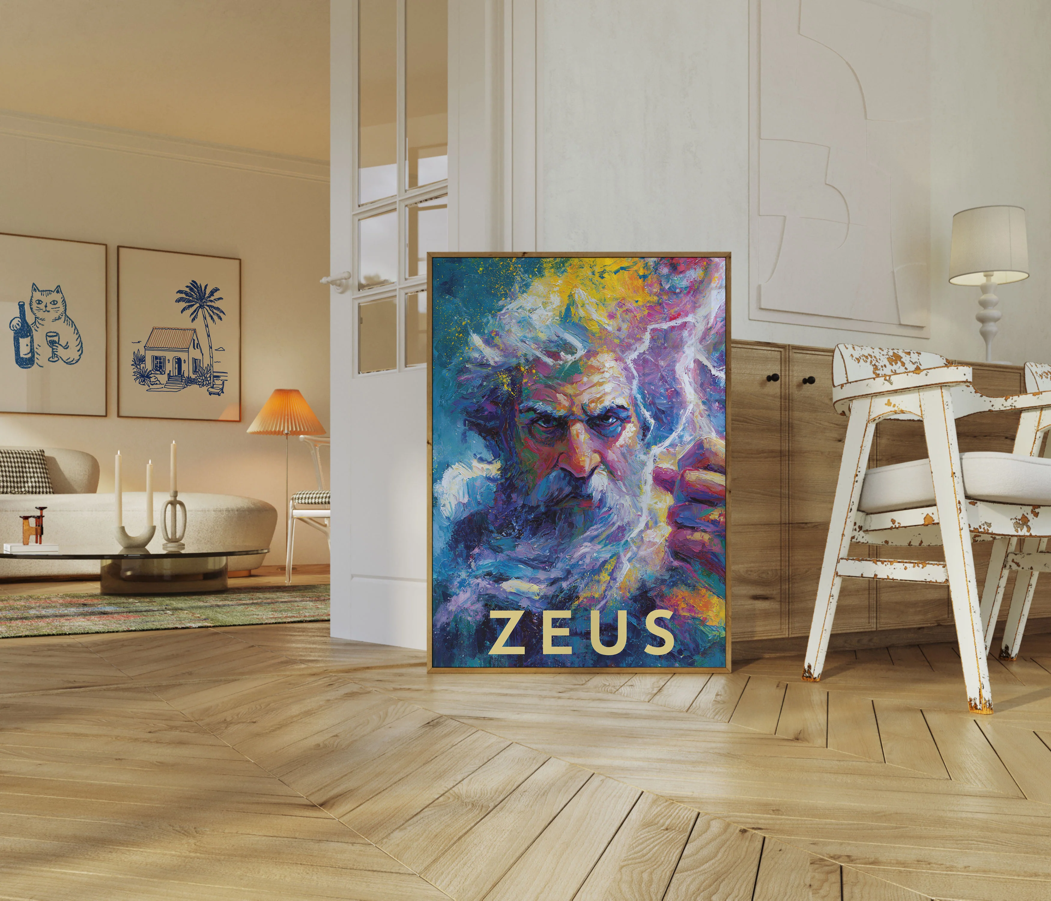 Zeus Mythological God Poster - Image 5
